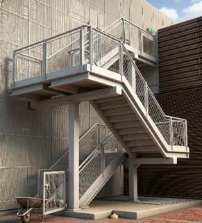 Staircase Platform
扶手樓梯平台
