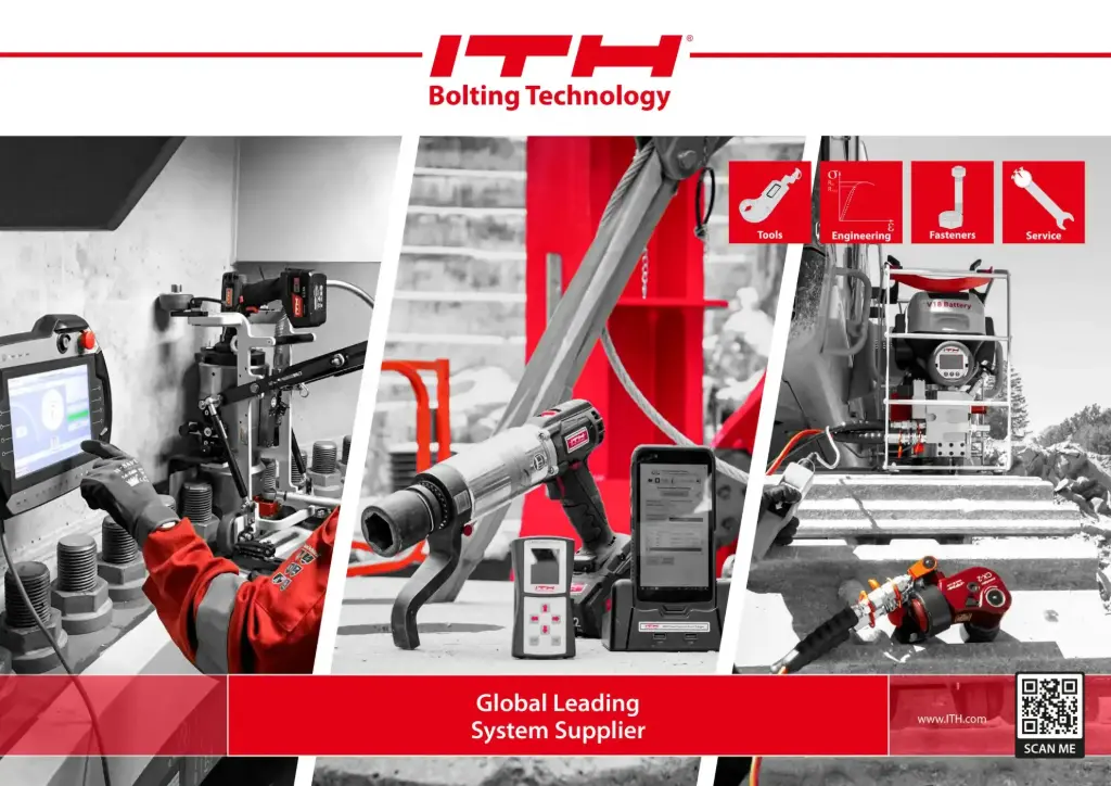 Industrial Bolt Tension and Torque Tools / 工業級專業螺栓緊固及扭矩工具