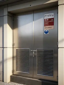 [ZWDS-STEELFAB-FIREDOOR] Stainless Steel Fire Resistance Door
 不銹鋼防火門